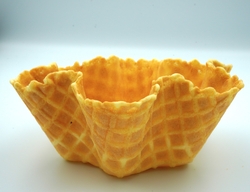 Ice Cream Waffle Bowl from KHAMS NJOOM BAKERY