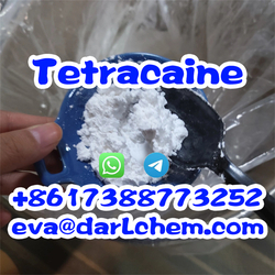 Anesthetic 99% Purity CAS136-47-0 Tetracaine HCl Powder Tetracaine Base from HUBEI DARL CHEMICAL CO., LTD.