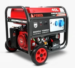 8000W Heavy-Duty Gasoline Generator - A12000CE  from ADAMS TOOL HOUSE