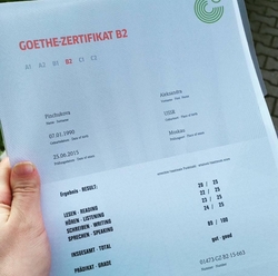 Where to apply For TELC B2 German test online  WhatsApp(+371 204 33160) GOETHE Certificate German language for sell 