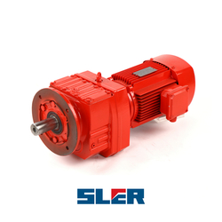 Helical Gear Motor R97 With Flange Mounted