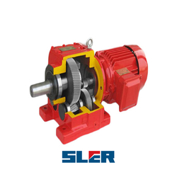 Helical Gear Motor R97 With Flange Mounted