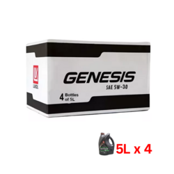 PACK OF LUKOIL GENESIS ARMORTECH 5W-30 FULLY SYNTHETIC ENGINE OIL (5L x 4) from LUKOIL LUBRICANTS NIGERIA