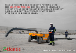 MCD 4x4 ATLANTIC MOBILE CONCRETE DISTRIBUTOR