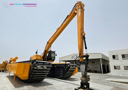 AtlanTrax 300 Amphibious Excavator Eco-Friendly Dredging
