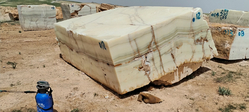 White Marble Block from SEPANDARVANDAD