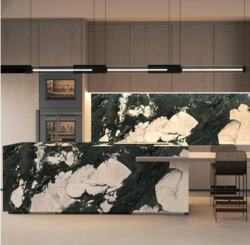 Hot Sale Villa Interior Marble Whisper Panda Green Marble for Living countertops/vanitytops