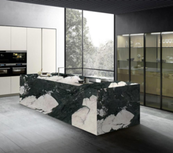 Hot Sale Villa Interior Marble Whisper Panda Green Marble for Living countertops/vanitytops