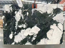 Hot Sale Villa Interior Marble Whisper Panda Green Marble for Living countertops/vanitytops