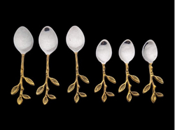CUTLERY - LEAF SPOON SET
