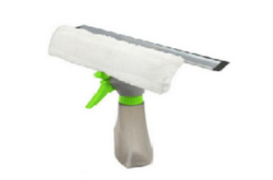 Water Spray Window Scraping
