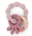Baby Teether-Octopus Beechwood from SKANDA INTERNATIONAL FZ LLE