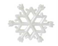 SNOWFLAKE TEETHER  from SKANDA INTERNATIONAL FZ LLE