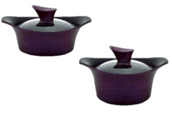 AMETIST COLLECTION DEEP POT- Size: 18 to 28 cm, Black color from SKANDA INTERNATIONAL FZ LLE