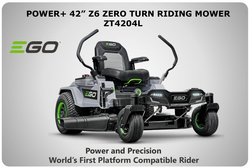 RIDE ON MOWER EGO POWER ZT4204L from ADEX INTL