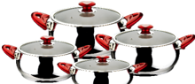 STAINLESS STEEL POT MERKUR COLLECTION