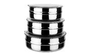 STAINLESS STEEL POT STORAGE CONTAINER