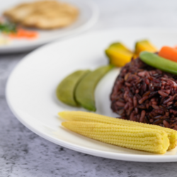 Naturally Grown Original Chak Hao Black Rice – Premium Manipur Superfood | Anthocyanin-Rich | Almoraz Greens