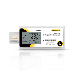Tekneka SD440 Single Use Temp Data Logger with Calibration Certificate