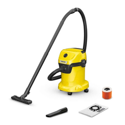 Karcher 1.628-103.0 WD3 Wet and Dry Vacuum Cleaner, 17L, 1000W, Plastic Body