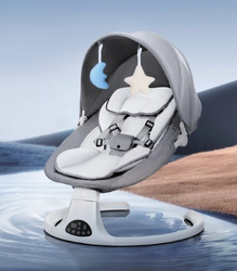 Digital display, intelligent touch screen baby swing/bouncer (S0008 M8 W1-3)