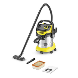 Karcher 1.348-235.0 WD5 Premium Wet and Dry Vacuum Cleaner, 25L, 1100W