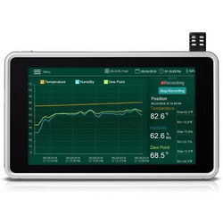 Extech RH550 : Humidity/Temperature Chart Recorder with Touch Screen