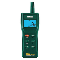 Extech CO260 : Indoor Carbon Monoxide (CO) and Carbon Dioxide (CO?) Datalogging Meter from ADEX INTL
