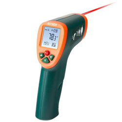 Extech IR270: IR Thermometer with Color Alert from ADEX INTL