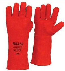 Leather Welding Gloves 15.5"