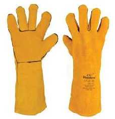  Leather Welding Gloves With Piping - 16" from SKANDA INTERNATIONAL FZ LLE