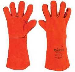  Leather Welding Gloves With Piping - 16" from SKANDA INTERNATIONAL FZ LLE