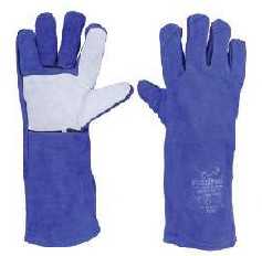 Double Palm Welding Gloves with Piping - 16" from SKANDA INTERNATIONAL FZ LLE