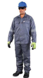 safety equipments & cloathing - COTTON PANT & SHIRT WITH REFLECTIVE from SKANDA INTERNATIONAL FZ LLE