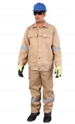 safety equipments & cloathing - COTTON PANT & SHIRT WITH REFLECTIVE from SKANDA INTERNATIONAL FZ LLE