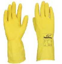  Latex Flock Lined Gloves - 33 CM from SKANDA INTERNATIONAL FZ LLE