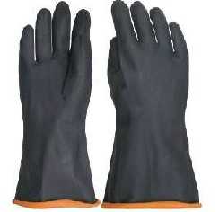  Rubber Gloves - 14" from SKANDA INTERNATIONAL FZ LLE