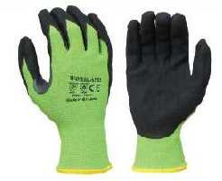  Nitrile Foam Coated with Crotch Thumb - Cut C