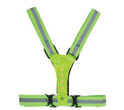safety equipments & cloathing - Adjustable Reflective Vest with LED from SKANDA INTERNATIONAL FZ LLE
