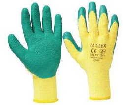  LATEX COATED GLOVES