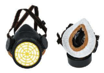 SINGLE CARTRIDGE MASK WITH TWIN EXALATION VALVE-JSK