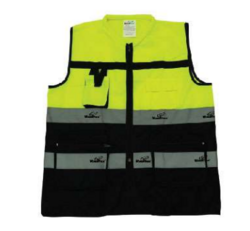 safety equipments & cloathing - Reflective Fabric Vest from SKANDA INTERNATIONAL FZ LLE