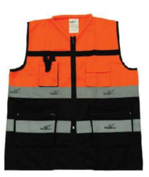 safety equipments & cloathing - Reflective Fabric Vest from SKANDA INTERNATIONAL FZ LLE