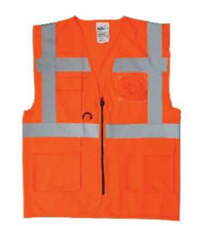 safety equipments & cloathing - Reflective Fabric Vest from SKANDA INTERNATIONAL FZ LLE