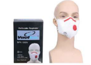 FFP2 PARTICULATE FLAT FOLD RESPIRATOR WITH VALVE NON MEDICAL-BPK from SKANDA INTERNATIONAL FZ LLE