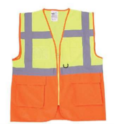 safety equipments & cloathing -  Reflective Fabric Vest from SKANDA INTERNATIONAL FZ LLE