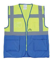 safety equipments & cloathing - Reflective Fabric Vest from SKANDA INTERNATIONAL FZ LLE