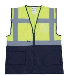 safety equipments & cloathing - Reflective Fabric Vest from SKANDA INTERNATIONAL FZ LLE