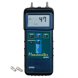 Extech 407910: Heavy Duty Differential Pressure Manometer (29psi) from ADEX INTL