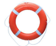 LIFEBUDY RING WITH REFLECTIVE 2.5 KG